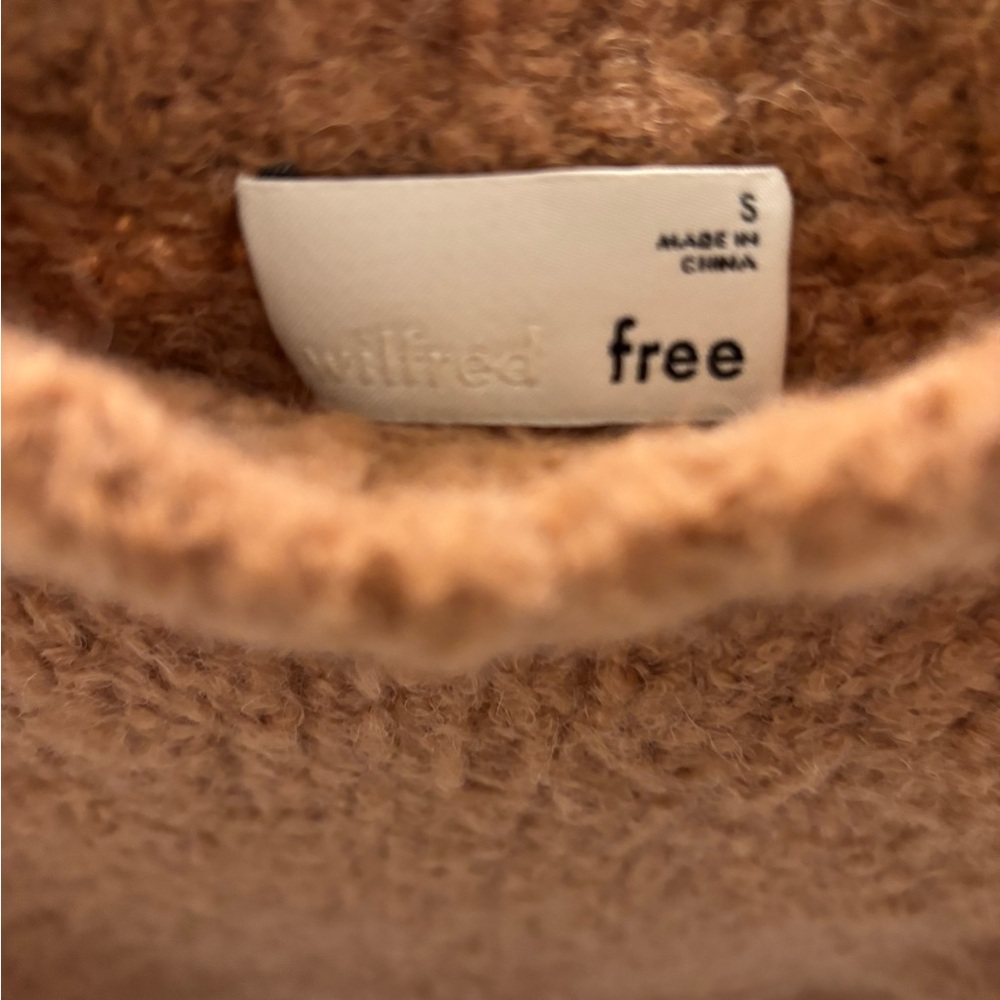 Wilfred Sweater in Tan and Brown - Picture 5 of 6